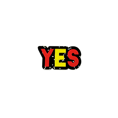 Haus of Dizzy 'Vote Yes' Pin