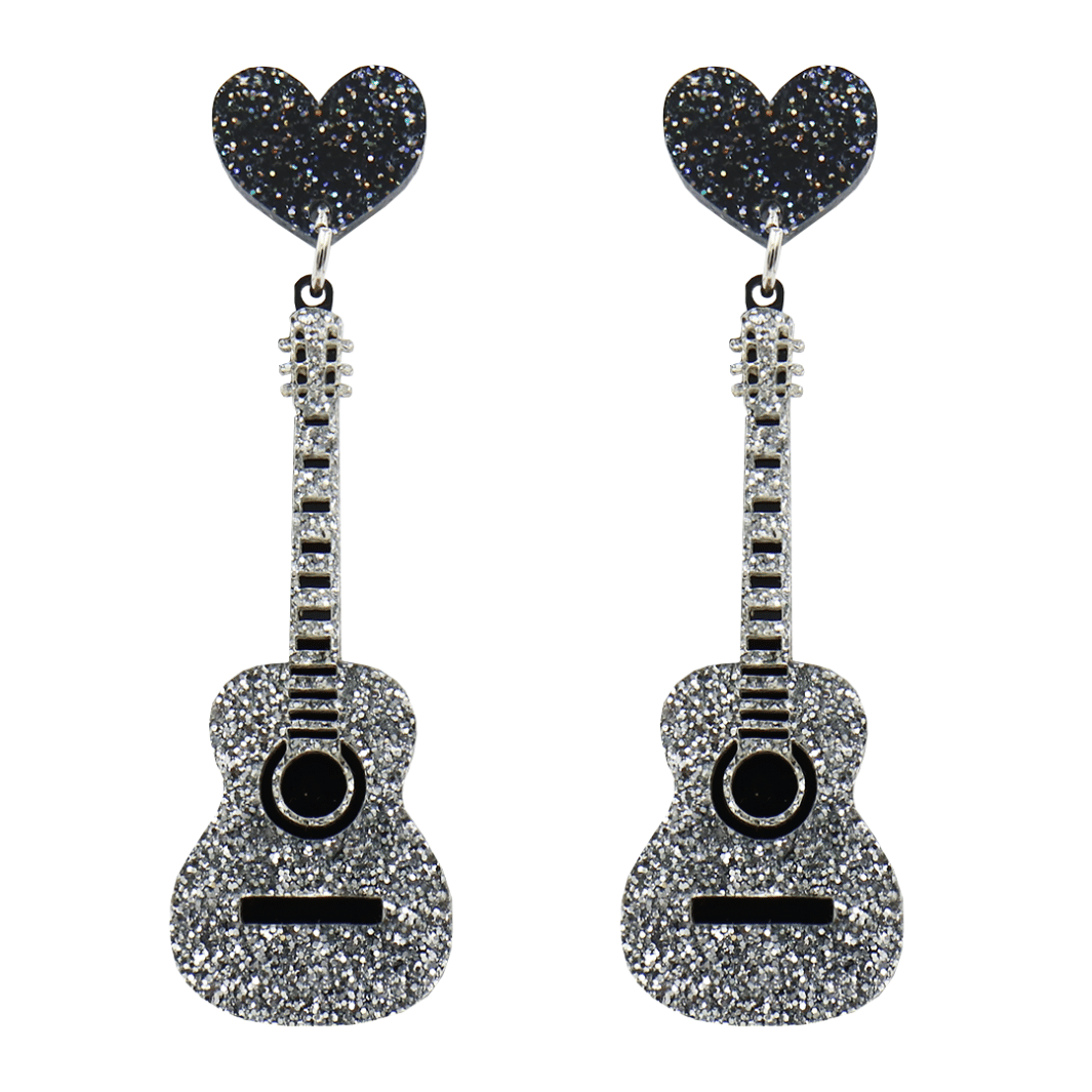 Haus of Dizzy 'Superstar Guitar' Earrings