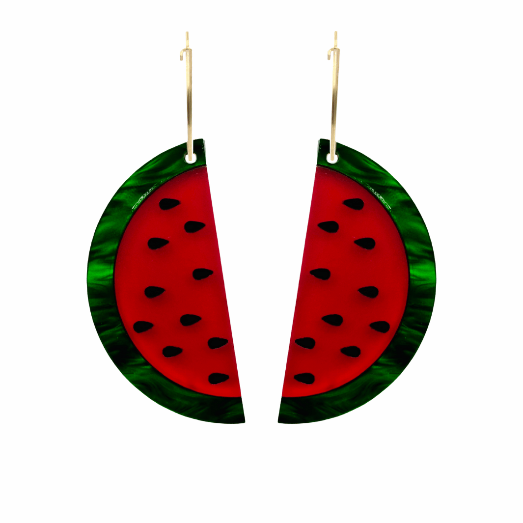 Haus of Dizzy Watermelon Earrings