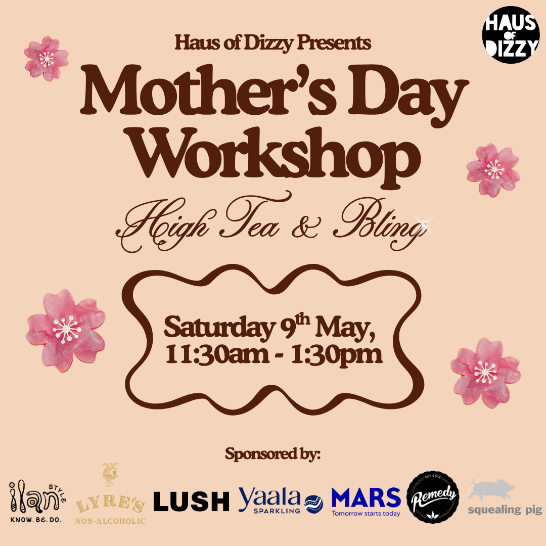 Mother's Day Workshop: High Tea & Bling - Charm Necklace Workshop🌸