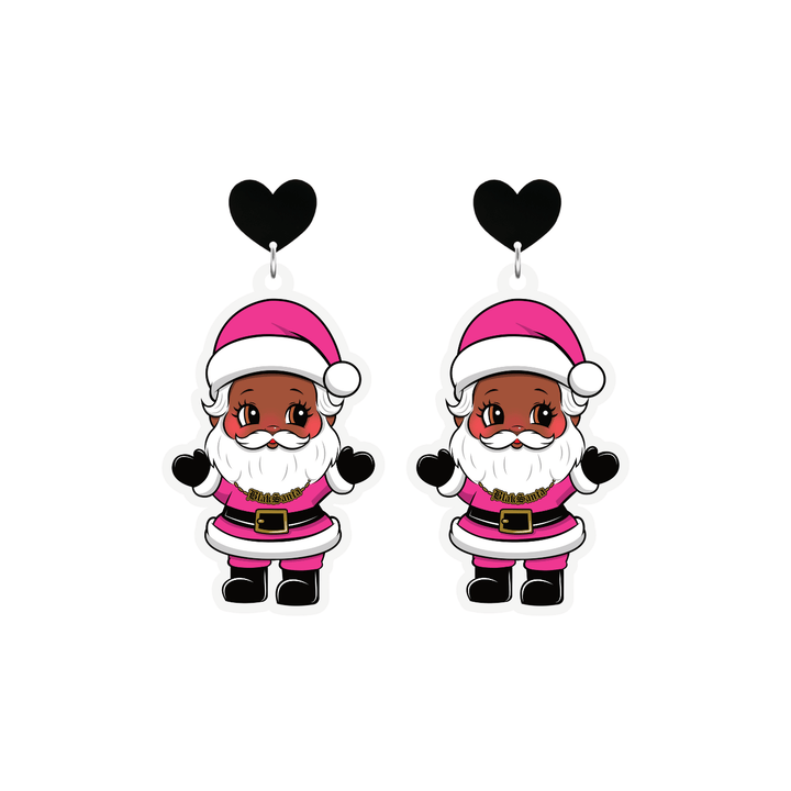 Haus of Dizzy 'Blak Santa' Earrings