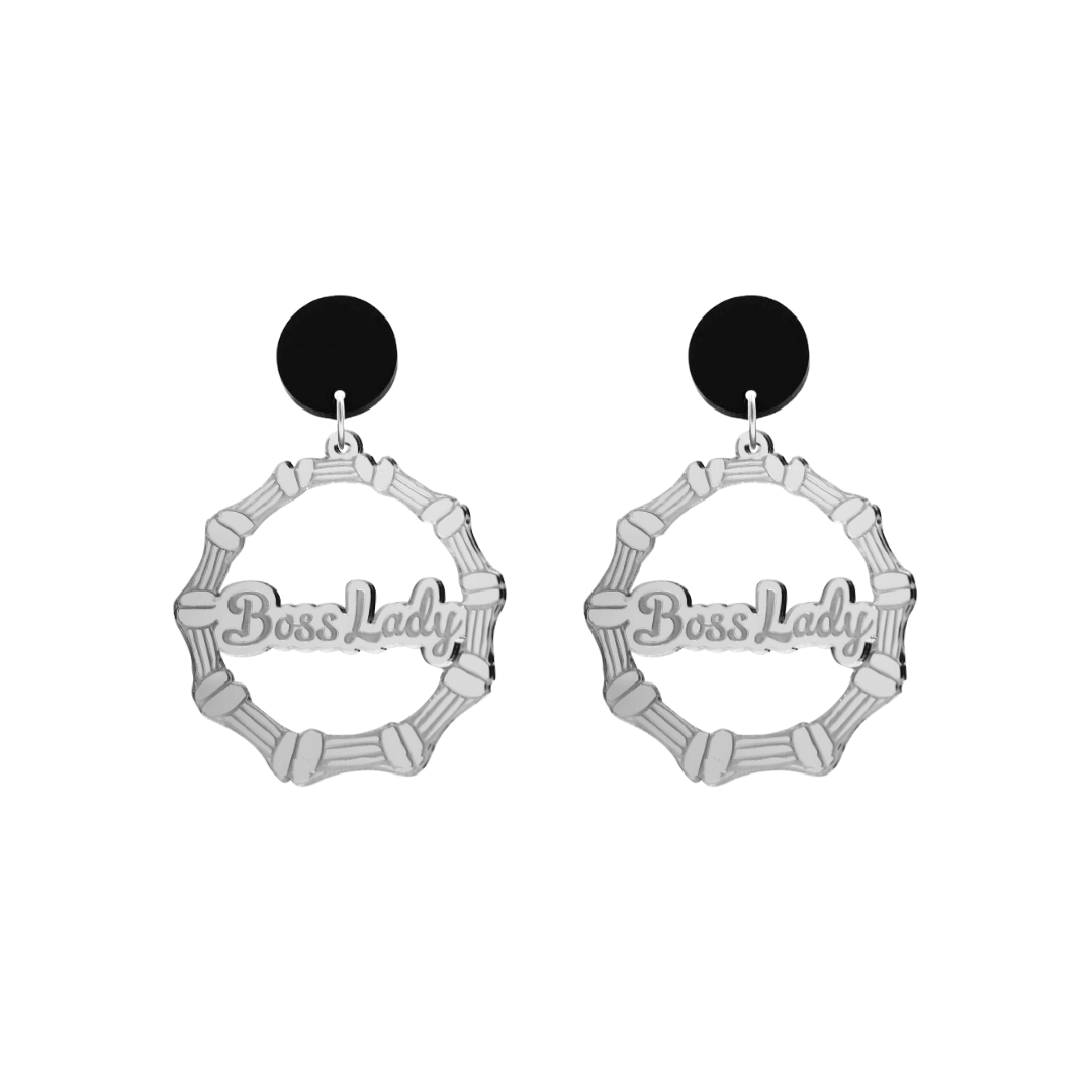 Haus of Dizzy 'Boss Lady' Bamboo Hoops