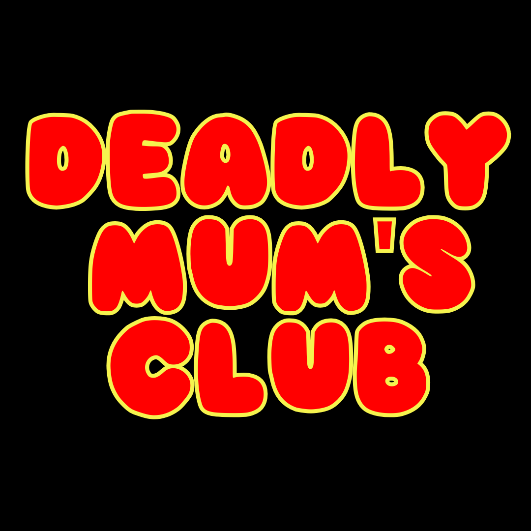 Haus of Dizzy Deadly Mums Club Greeting Card