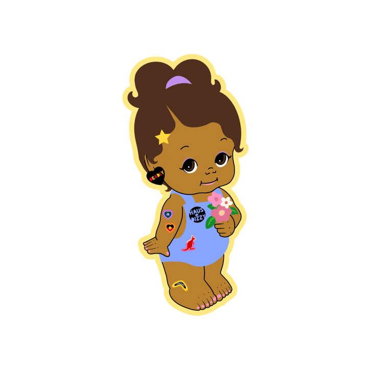 haus of dizzy dizzy chicks 'esme' sticker