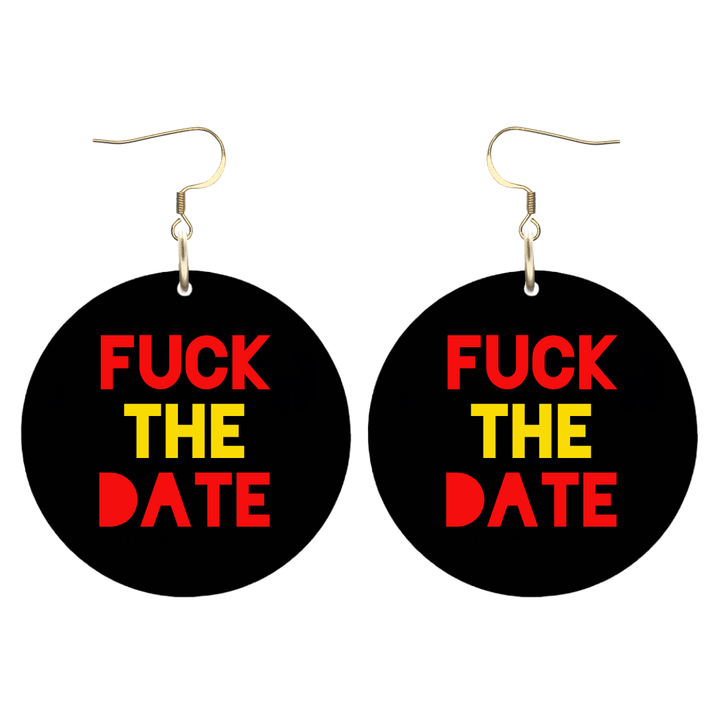 Haus of Dizzy 'Abolish/F*ck the Date' Earrings