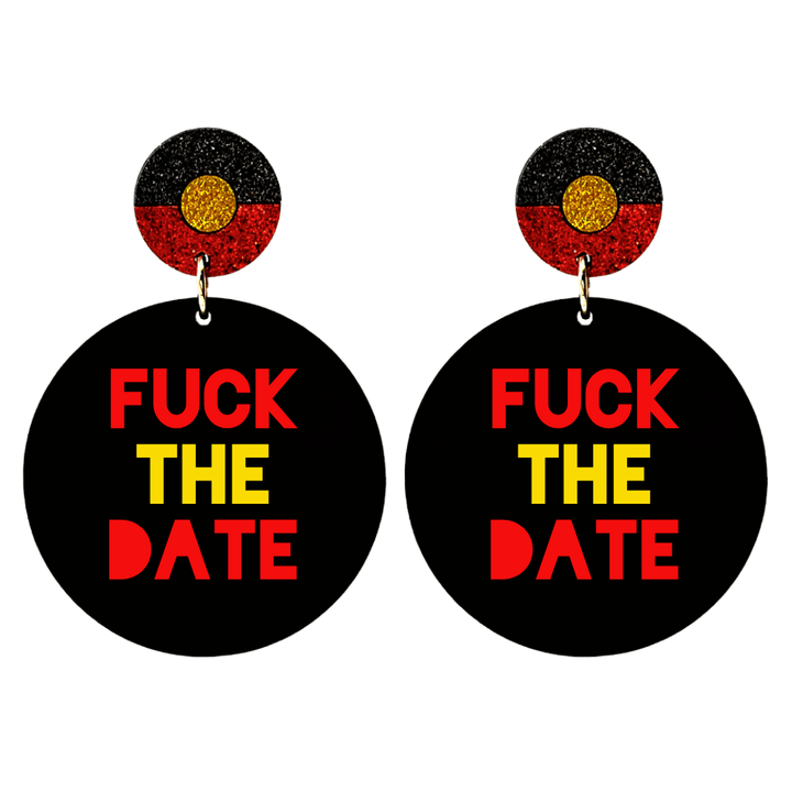 Haus of Dizzy 'Abolish/F*ck the Date' Earrings