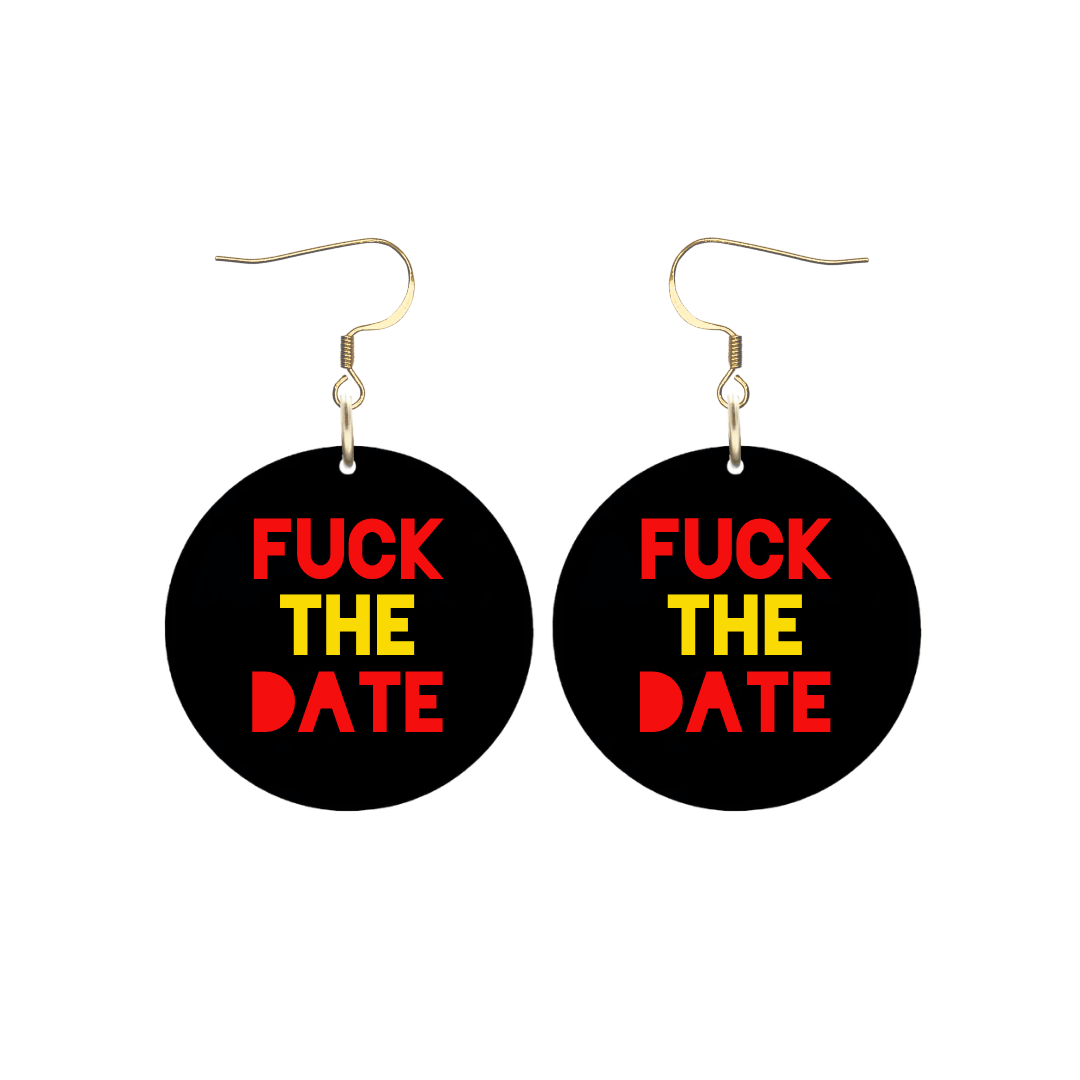 Haus of Dizzy 'Abolish/F*ck the Date' Earrings