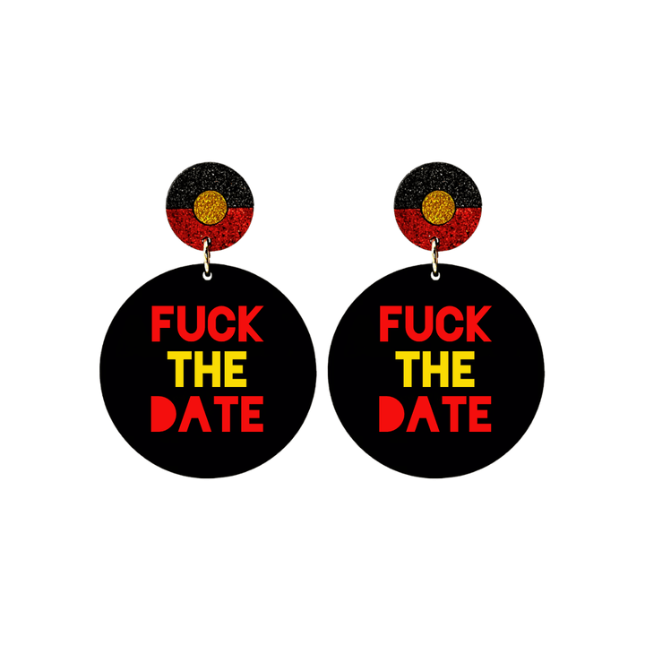 Haus of Dizzy 'Abolish/F*ck the Date' Earrings
