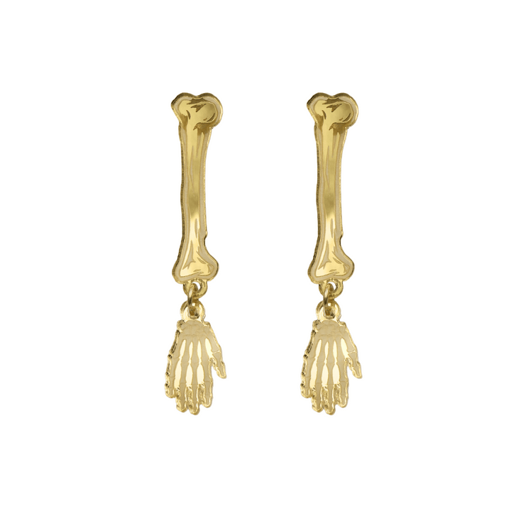 Haus of Dizzy 'Skelly Arm' Earrings