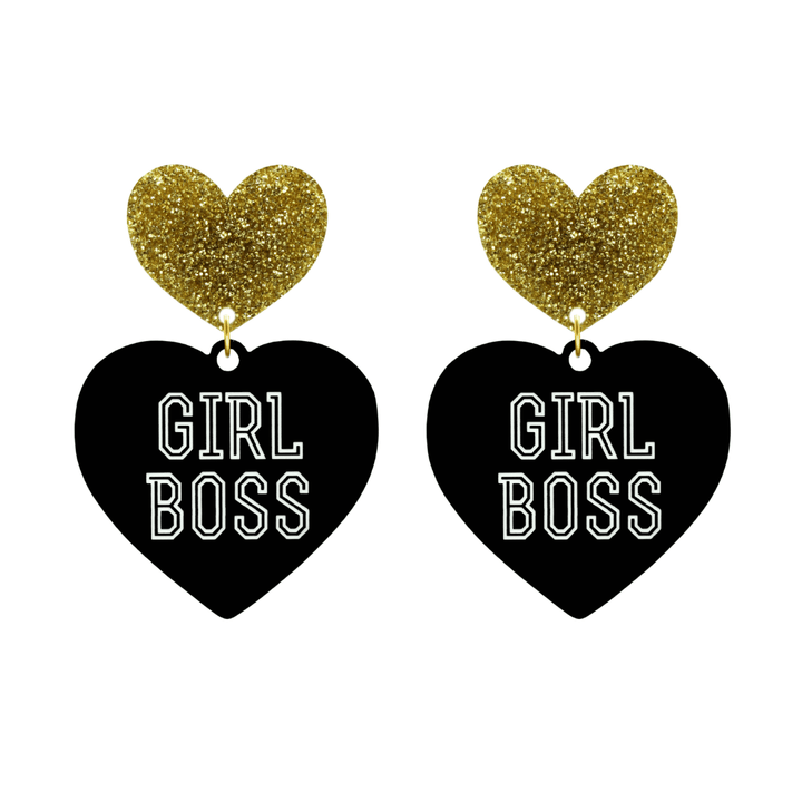 Haus of Dizzy 'Girl Boss' Earrings