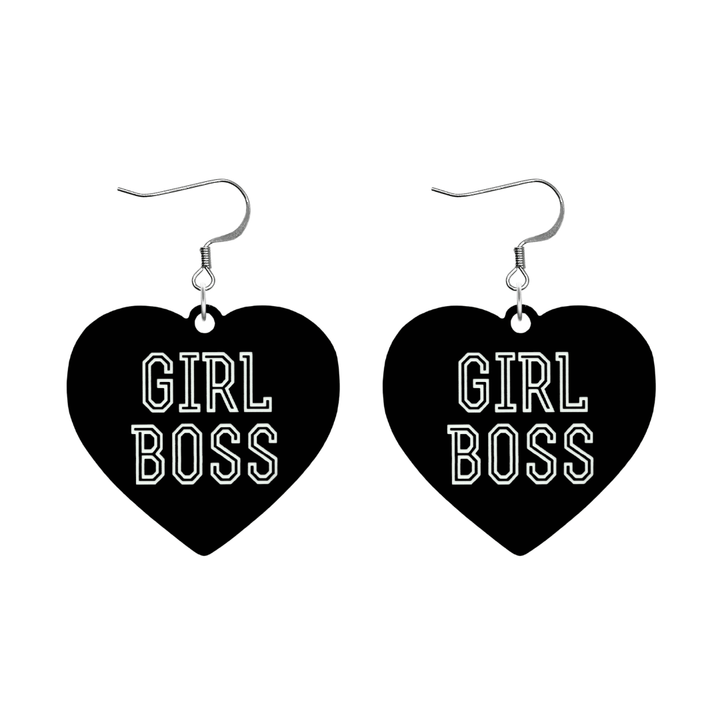 Haus of Dizzy 'Girl Boss' Earrings