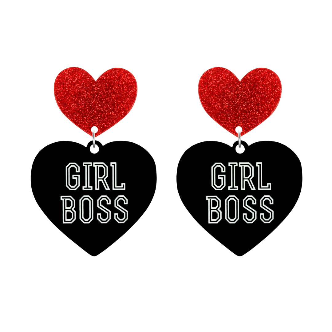 Haus of Dizzy 'Girl Boss' Earrings