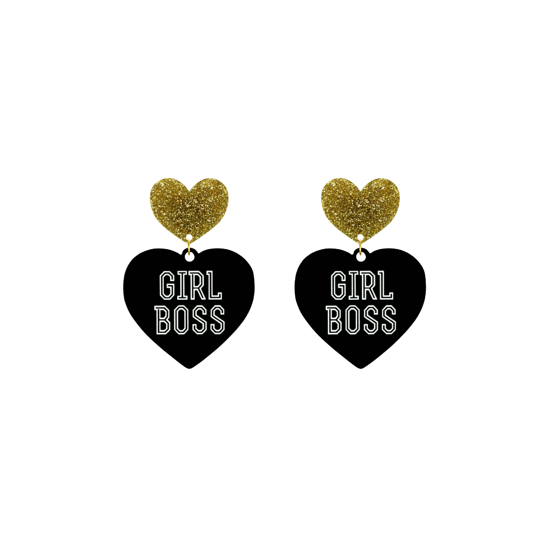 Haus of Dizzy 'Girl Boss' Earrings