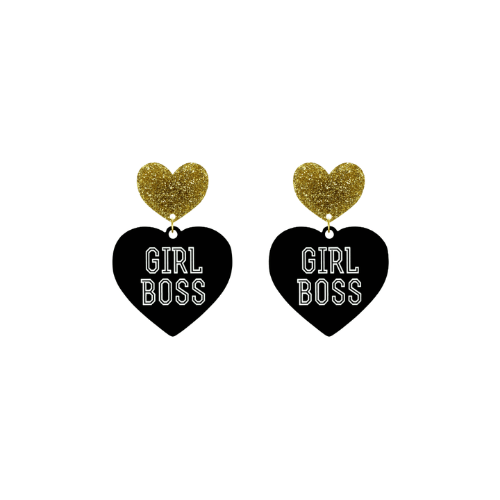 Haus of Dizzy 'Girl Boss' Earrings