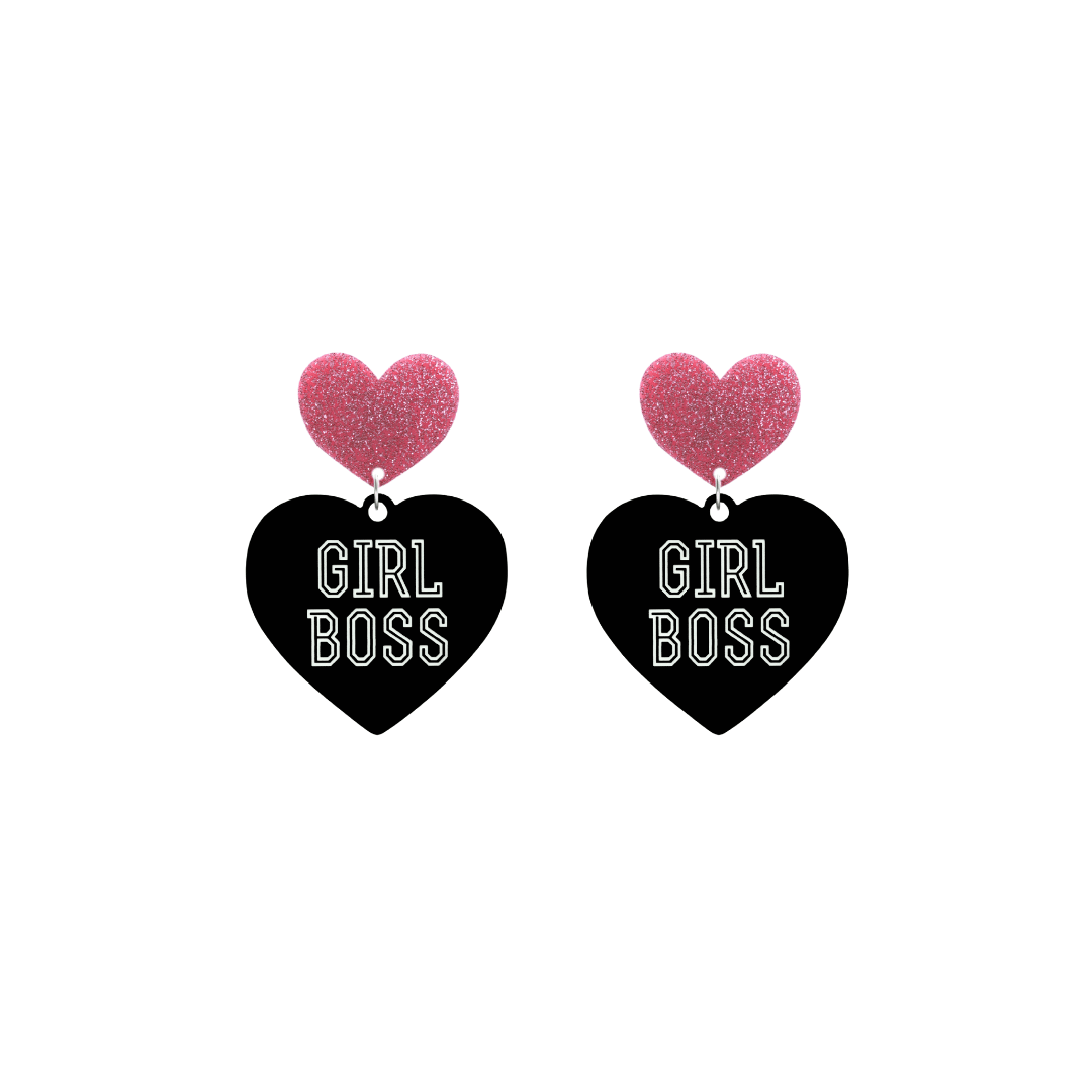 Haus of Dizzy 'Girl Boss' Earrings
