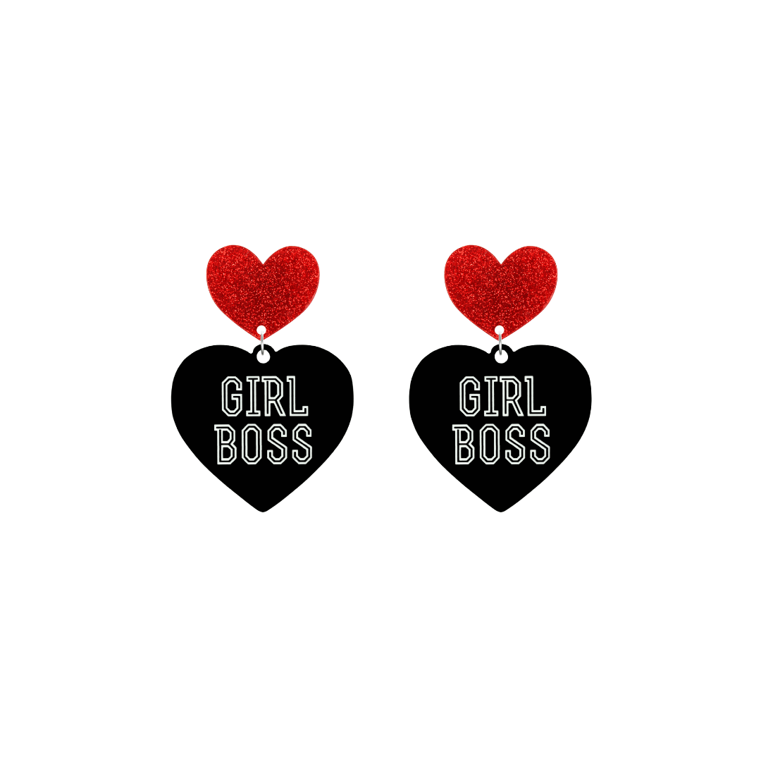 Haus of Dizzy 'Girl Boss' Earrings