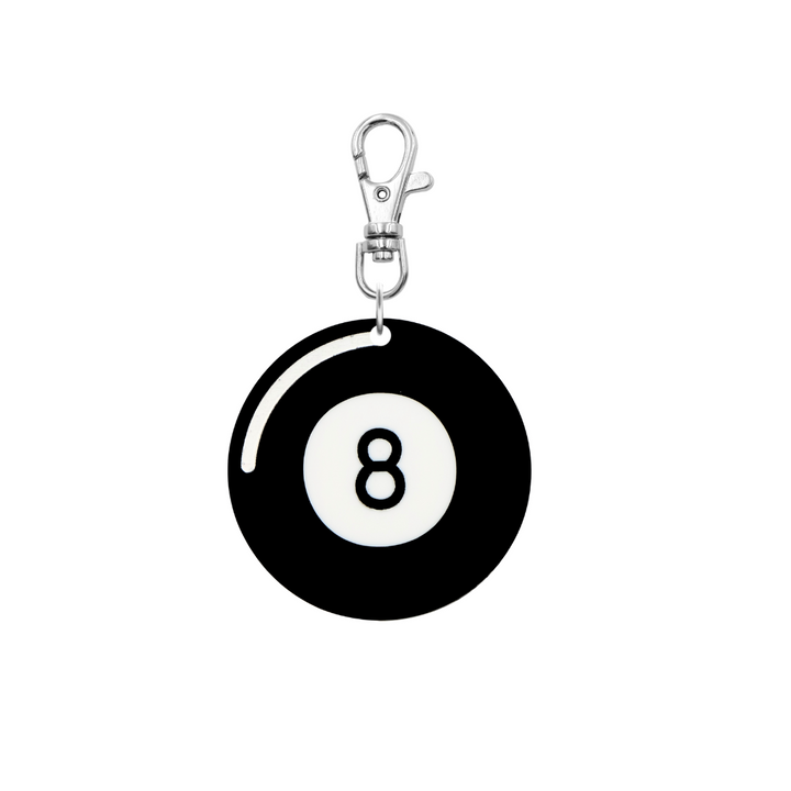 Figure Eight Key Chain Haus of Dizzy 'Lucky Number 8' Keychain