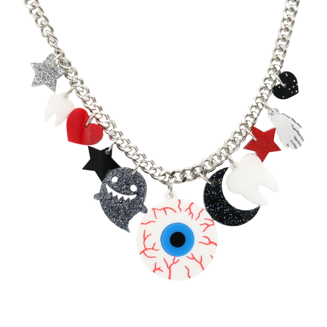 Haus of Dizzy 'Spooky Eye' Charm Necklace