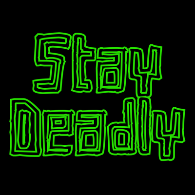 Haus of Dizzy Stay Deadly Greeting Card