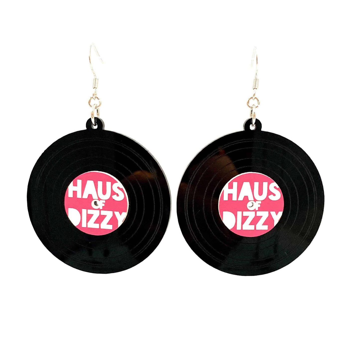 Haus of Dizzy Vinyl Record Earrings