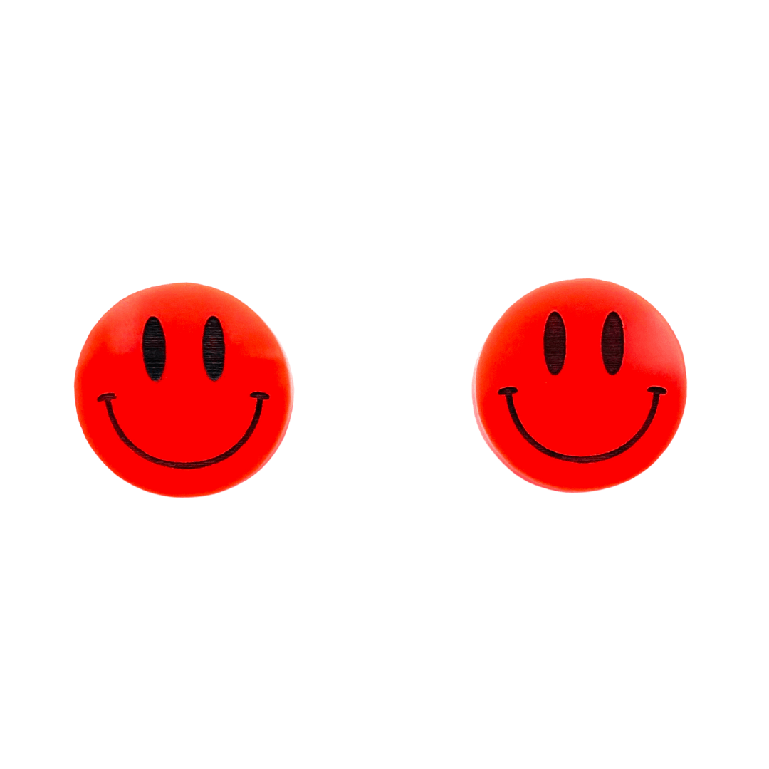 Haus of Dizzy Smiley Face Studs 🙂