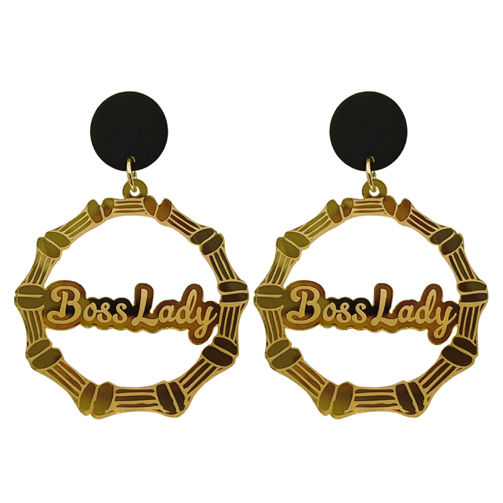 Haus of Dizzy 'Boss Lady' Bamboo Hoops