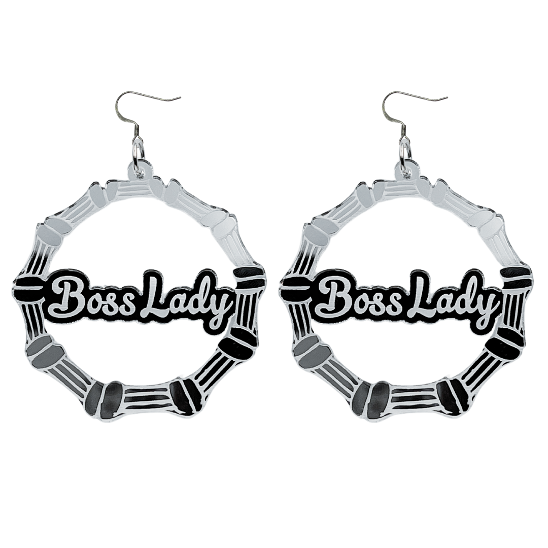 Haus of Dizzy 'Boss Lady' Bamboo Hoops