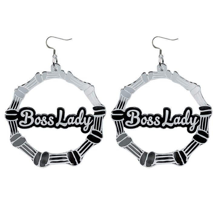 Haus of Dizzy 'Boss Lady' Bamboo Hoops