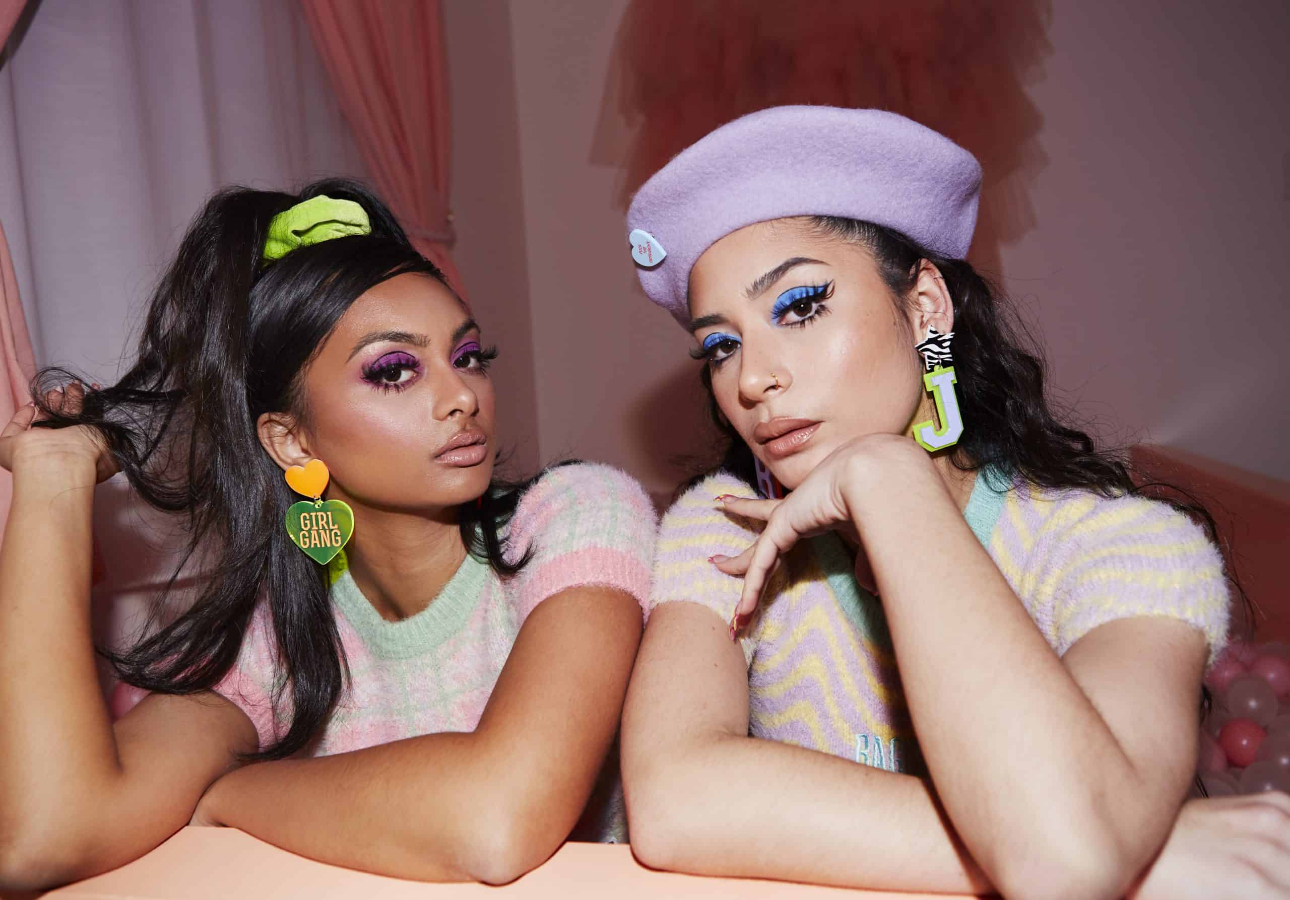 Haus of Dizzy Girl Gang Neon Heart Earrings
