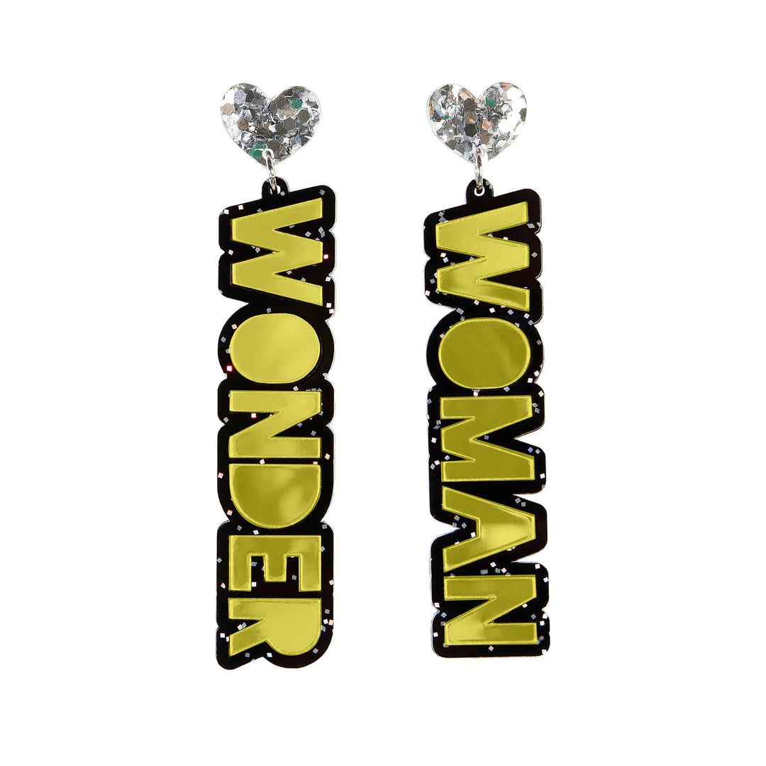 Wonder Woman Stacked Earrings