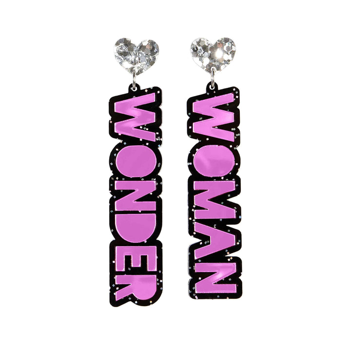 Wonder Woman Stacked Earrings