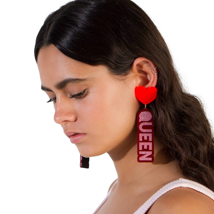 Queen Stacked Earrings