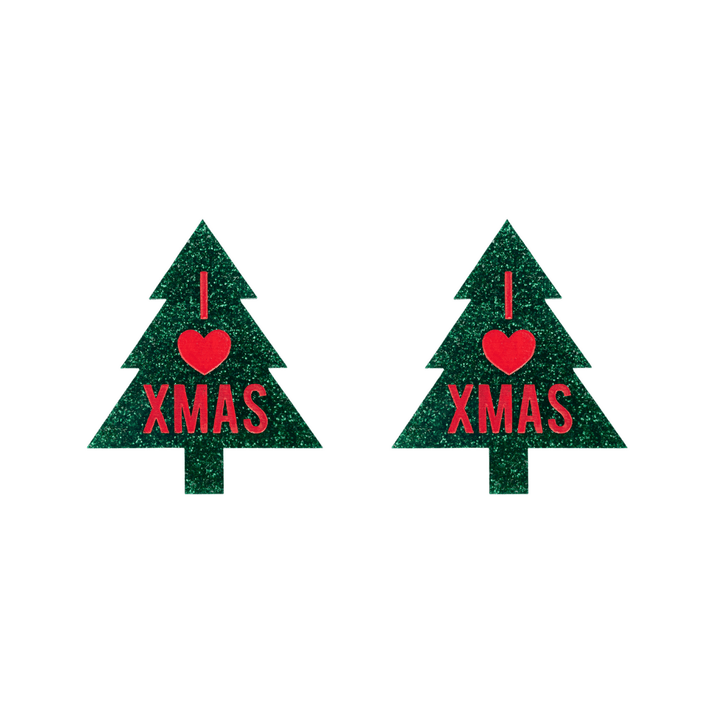 Haus of Dizzy 'I Love/Hate Xmas' Stud Earrings