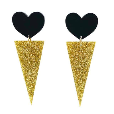 Haus of Dizzy 'Sparkle, Sparkle' Cone Earrings