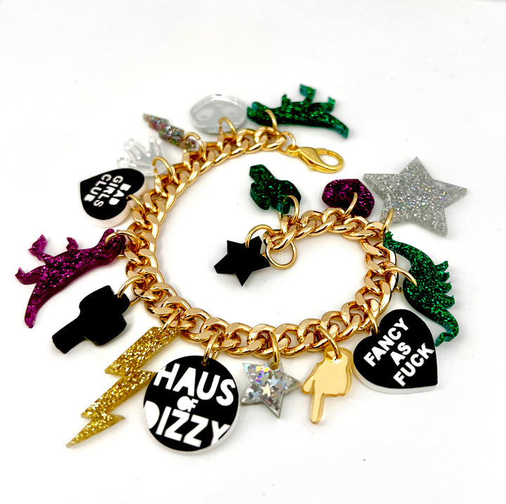 Haus of Dizzy 'Bad Girls Club' Charm Bracelet