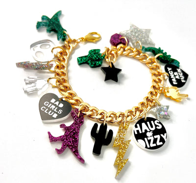 Haus of Dizzy 'Bad Girls Club' Charm Bracelet