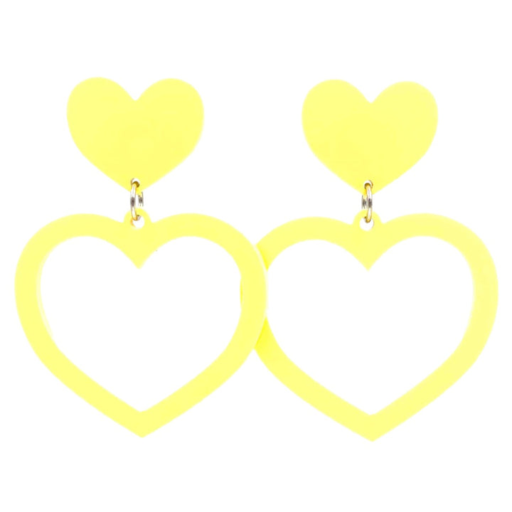 Haus of Dizzy 'Pretty Pastel' Barbie Heart Earrings