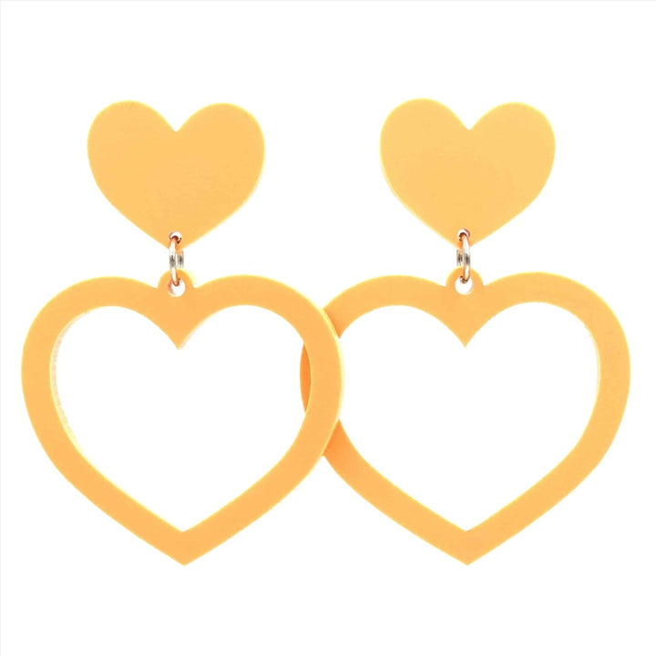 Haus of Dizzy 'Pretty Pastel' Barbie Heart Earrings