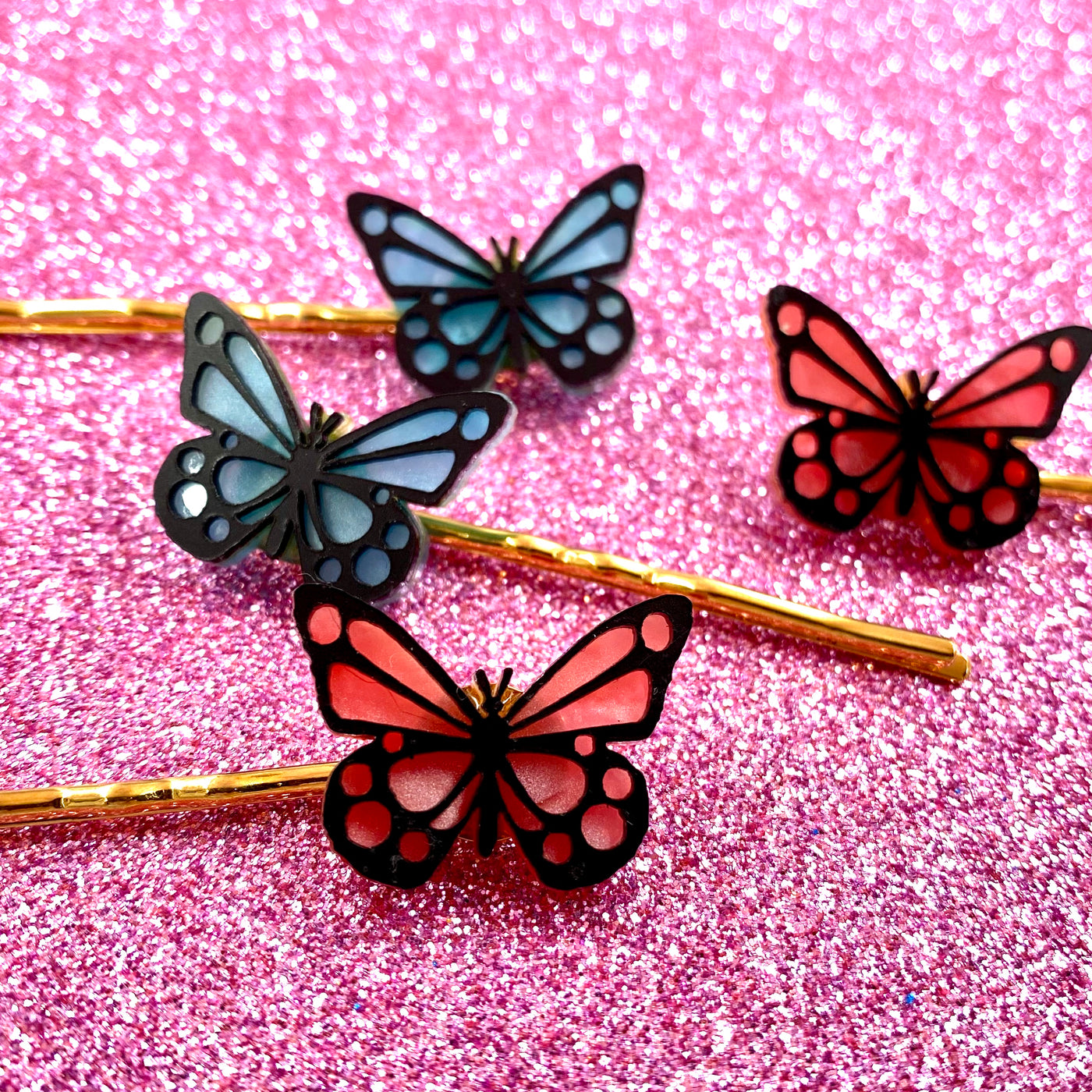 Haus of Dizzy 'Beautiful Butterfly' Hair Pins 🦋