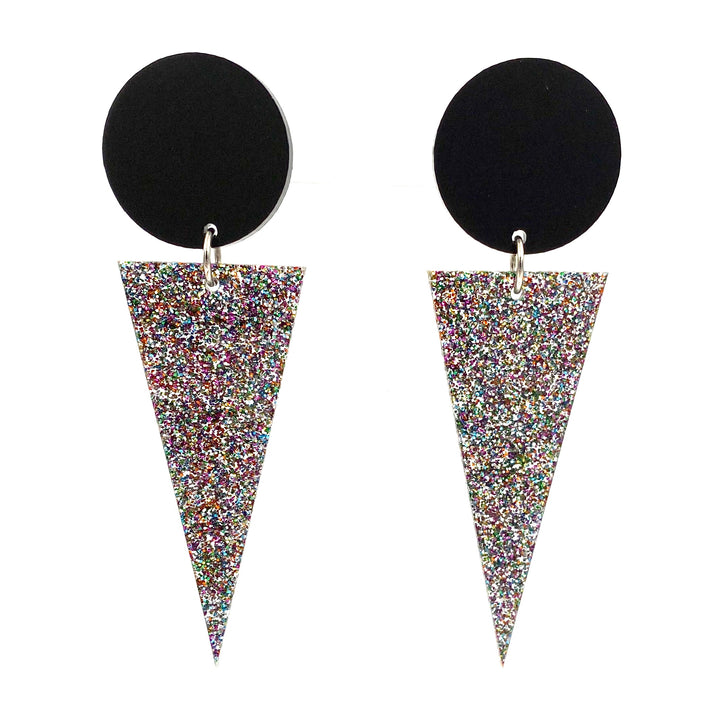 Haus of Dizzy 'Sparkle, Sparkle' Cone Earrings