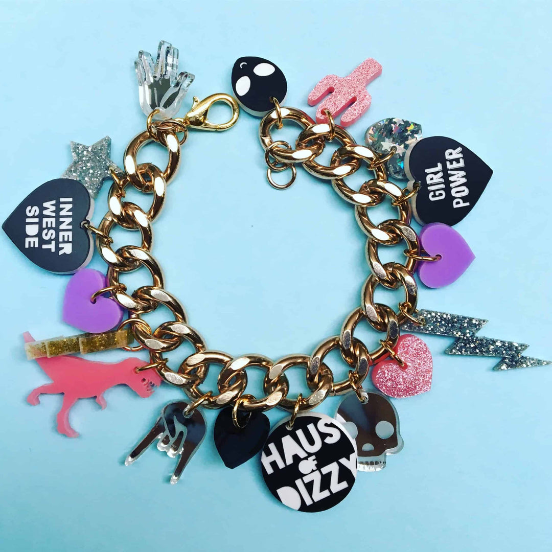 Haus of Dizzy Inner West charm Bracelet