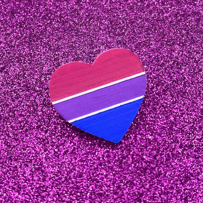 Haus of Dizzy 'Pride Flag' Heart Pin 🏳️‍🌈
