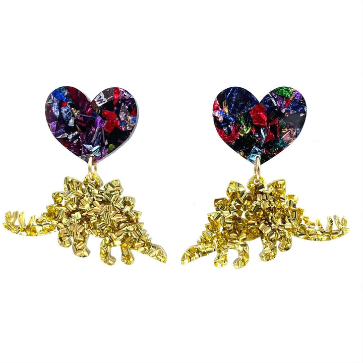 Haus of Dizzy Grande Dinosaur Earrings