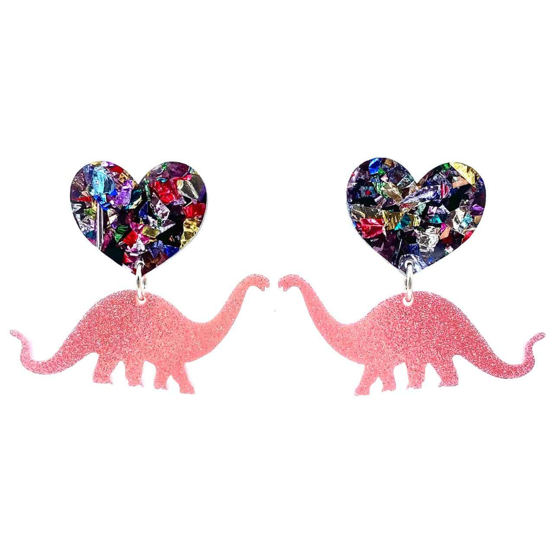 Haus of Dizzy Grande Dinosaur Earrings