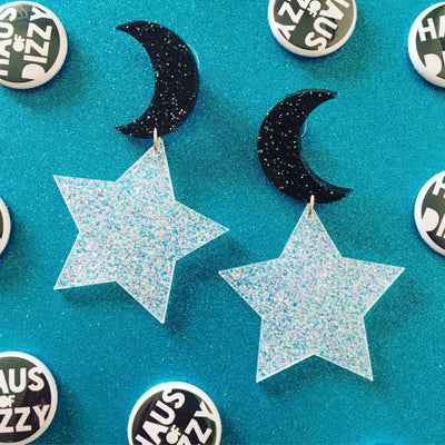 Starry Moon earrings