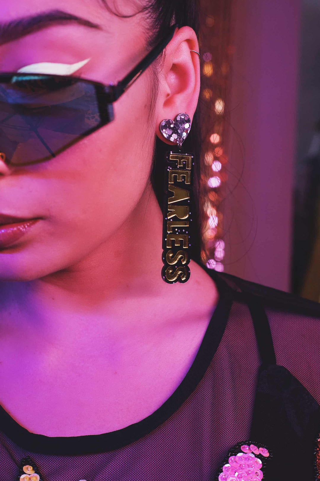 Haus of Dizzy 'Fearless' Stacked Earrings